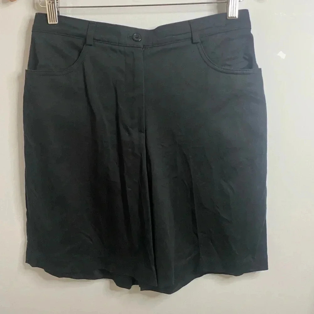 Tribal - Black Bermuda Style shorts - US6